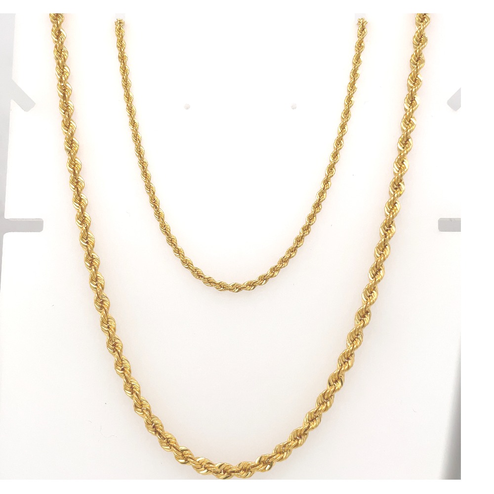 Couple engraved chain