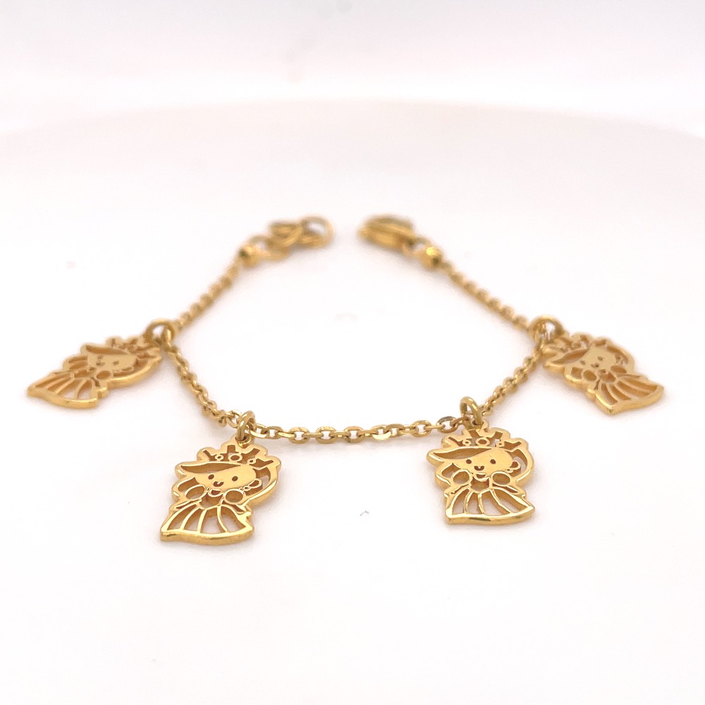 Kids cute queen bracelet