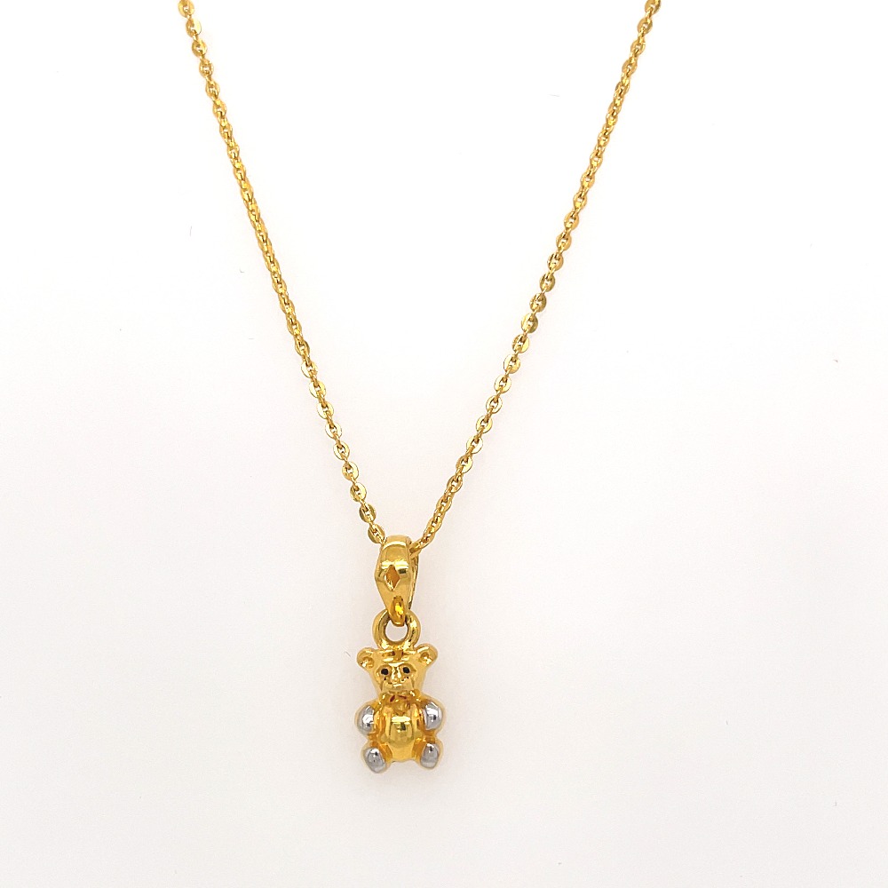 Kids teddy pendant