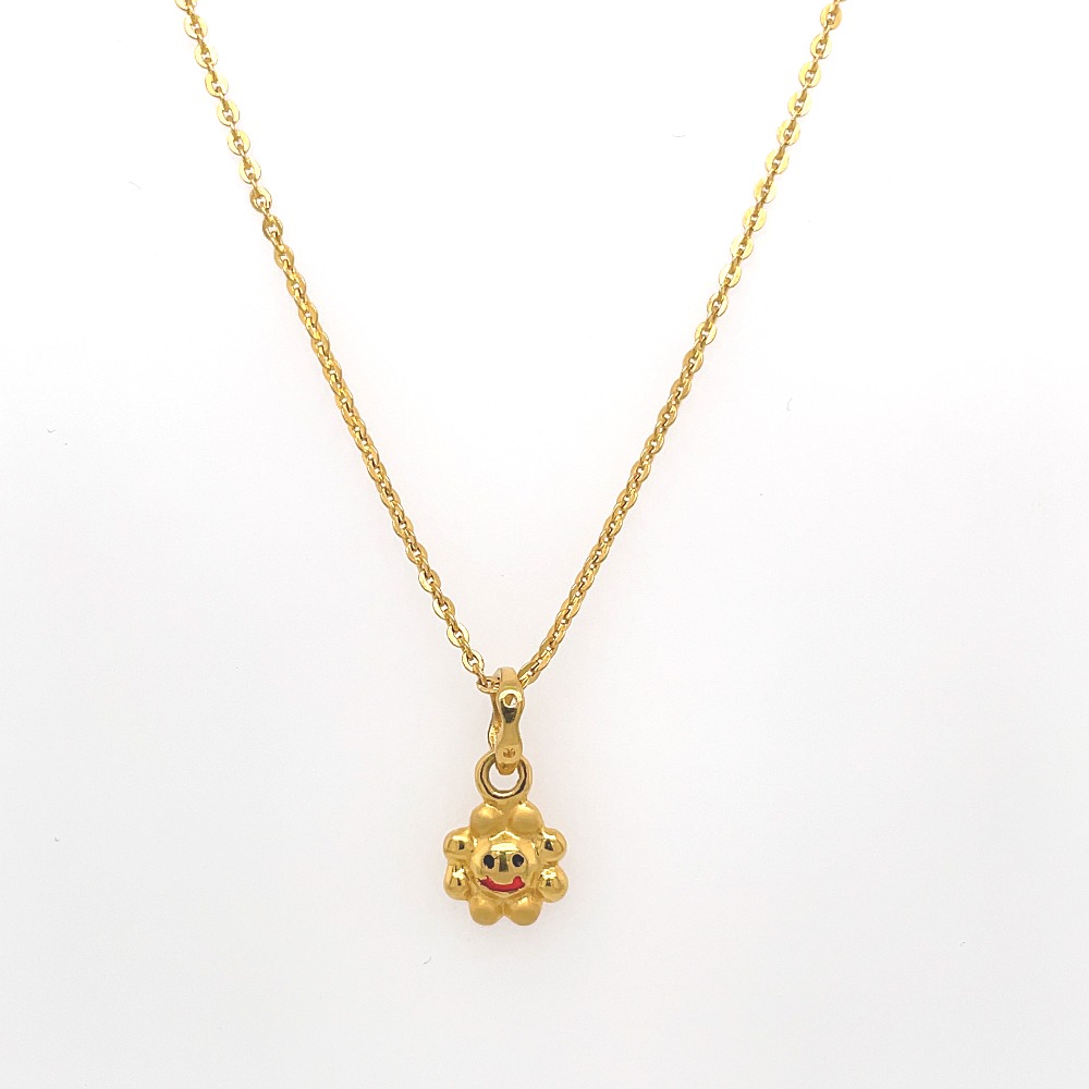 Tiny sun kids pendant