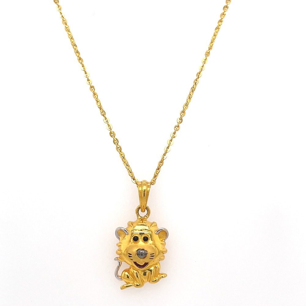 lion kids pendent