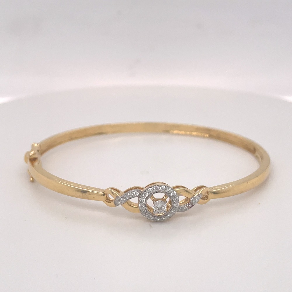 Kissing Heart Diamond Bracelet