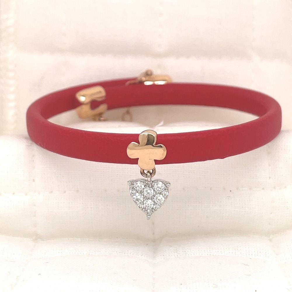 Blooming Diamond Charm Bracelet