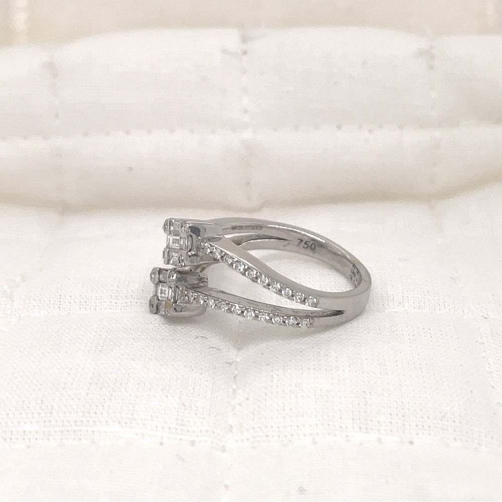 Terry Heart Twine Diamond Ring