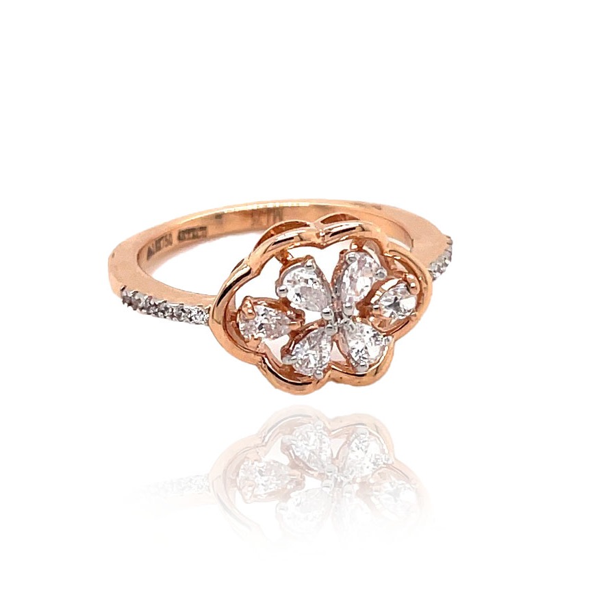 Gold Flower ring