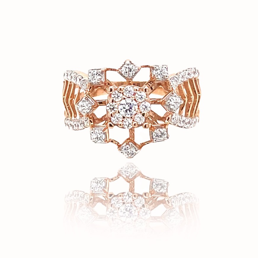 Gold fancy diamond ring rl18/277