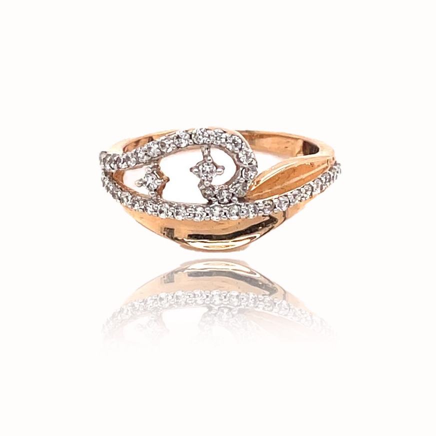 Gold and Diamond Dazzling ring