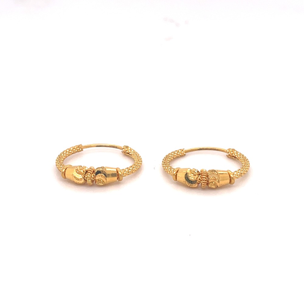 Divine hoop earring