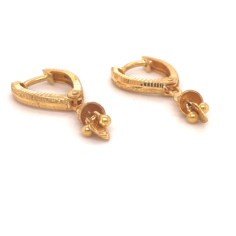 Marvellous bali hoop earrings