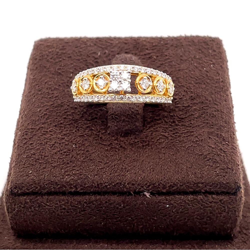 Bright diamond ring