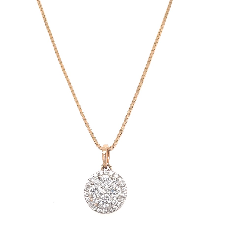 Shinning diamond pendant