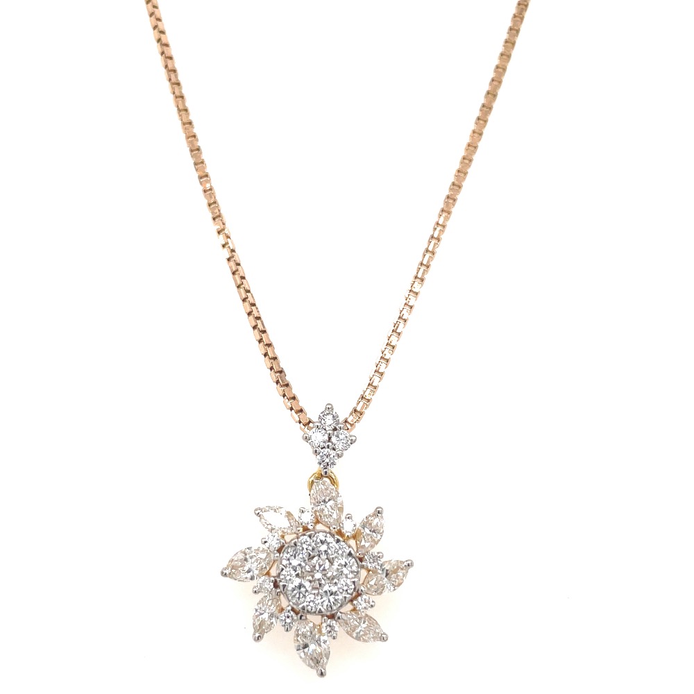 Pretty floral pendant