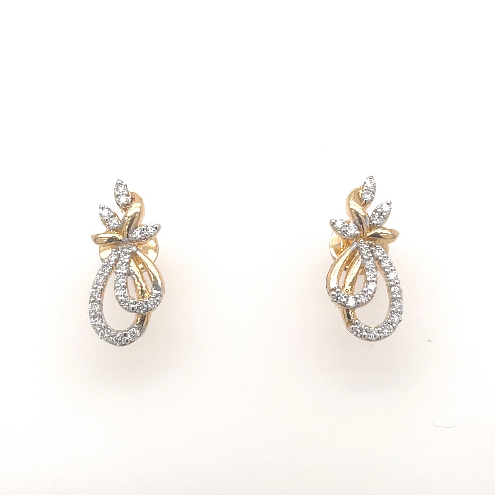 Adorable diamond earrings