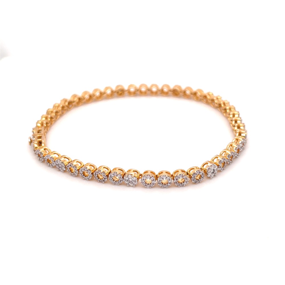 Flawless diamond bracelet