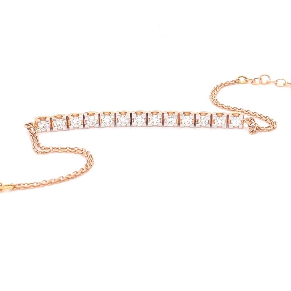 Pretty diamond bracelet