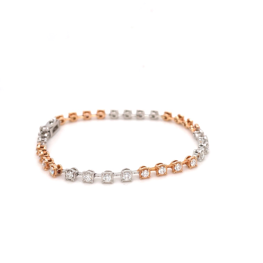 Delicate diamond bracelet