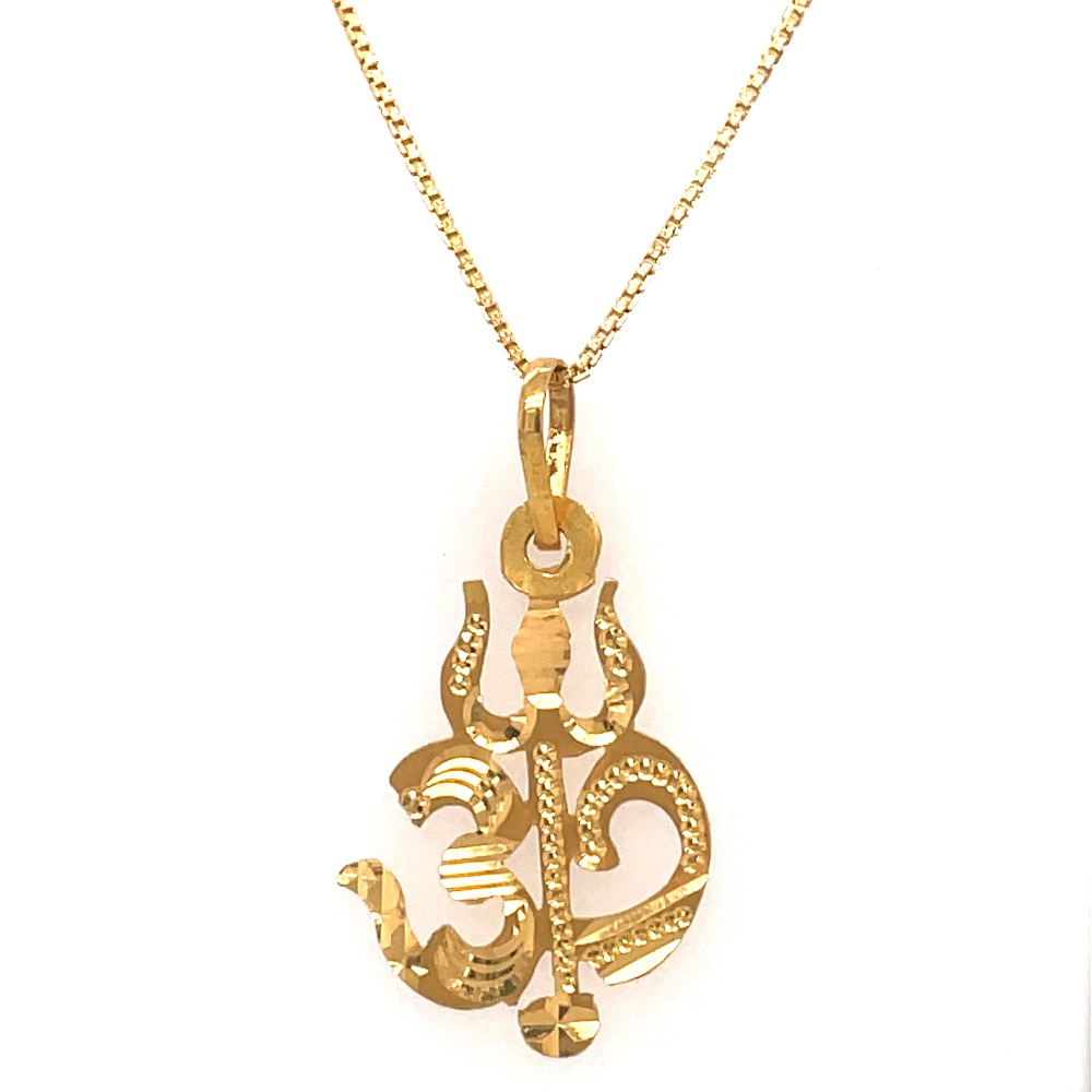 Om letter pendant