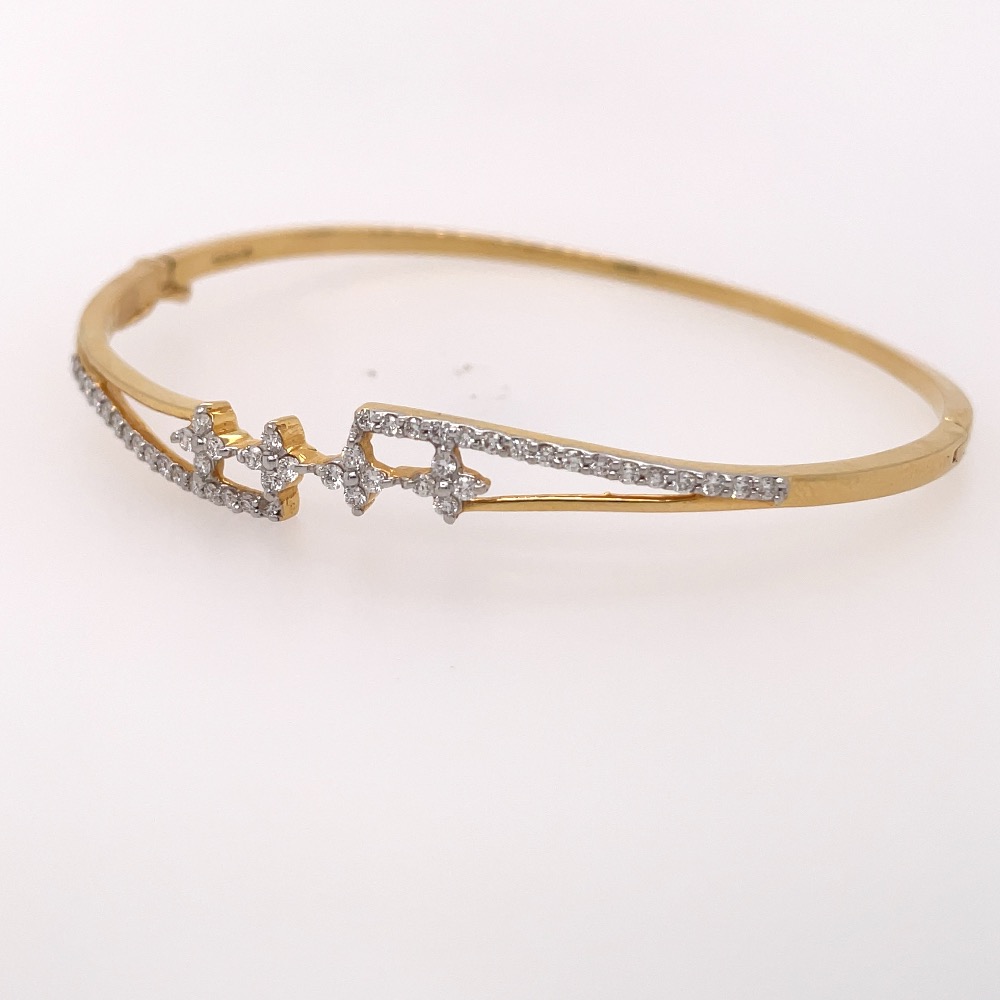 Austere Cluster Diamond Bracelet