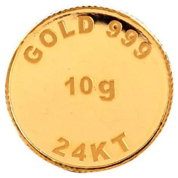 24KT 10 Gram Gold Coin