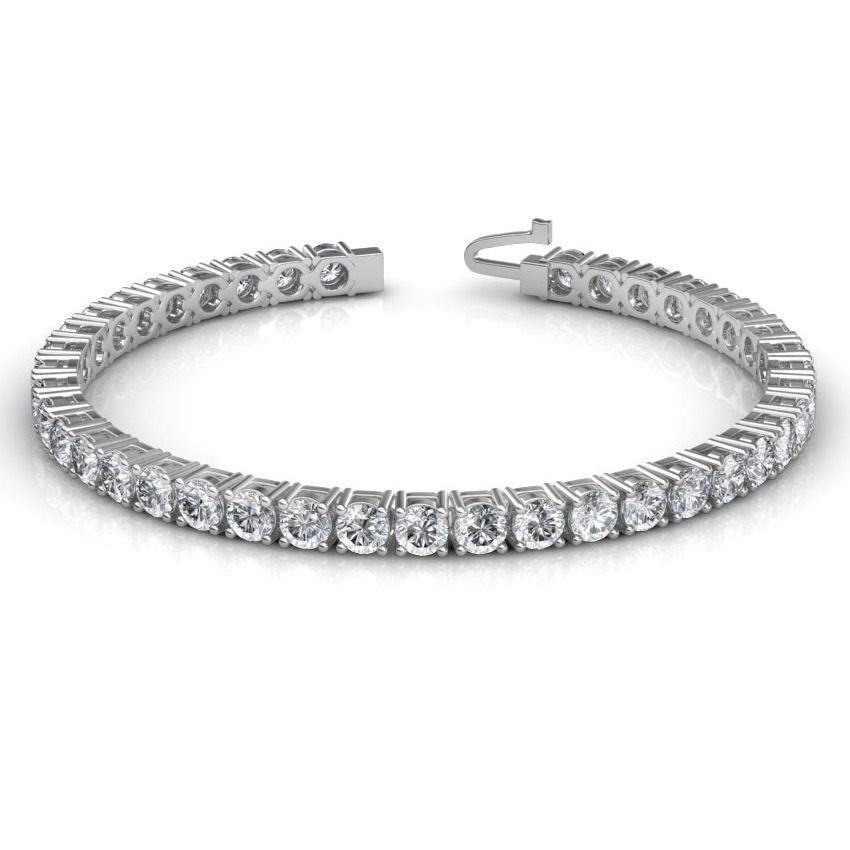 18K / 750 Elegant Tennis Bracelet