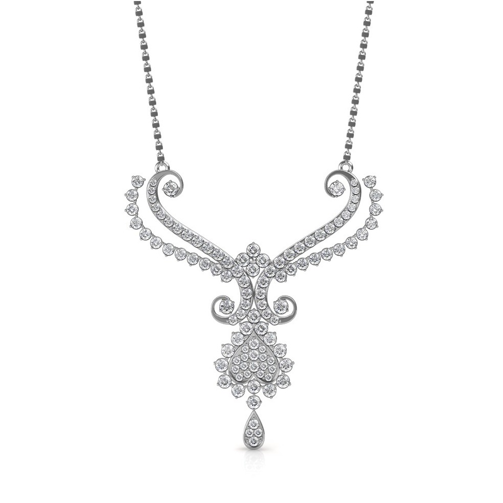 18K / 750 Hridaya Mangalsutra