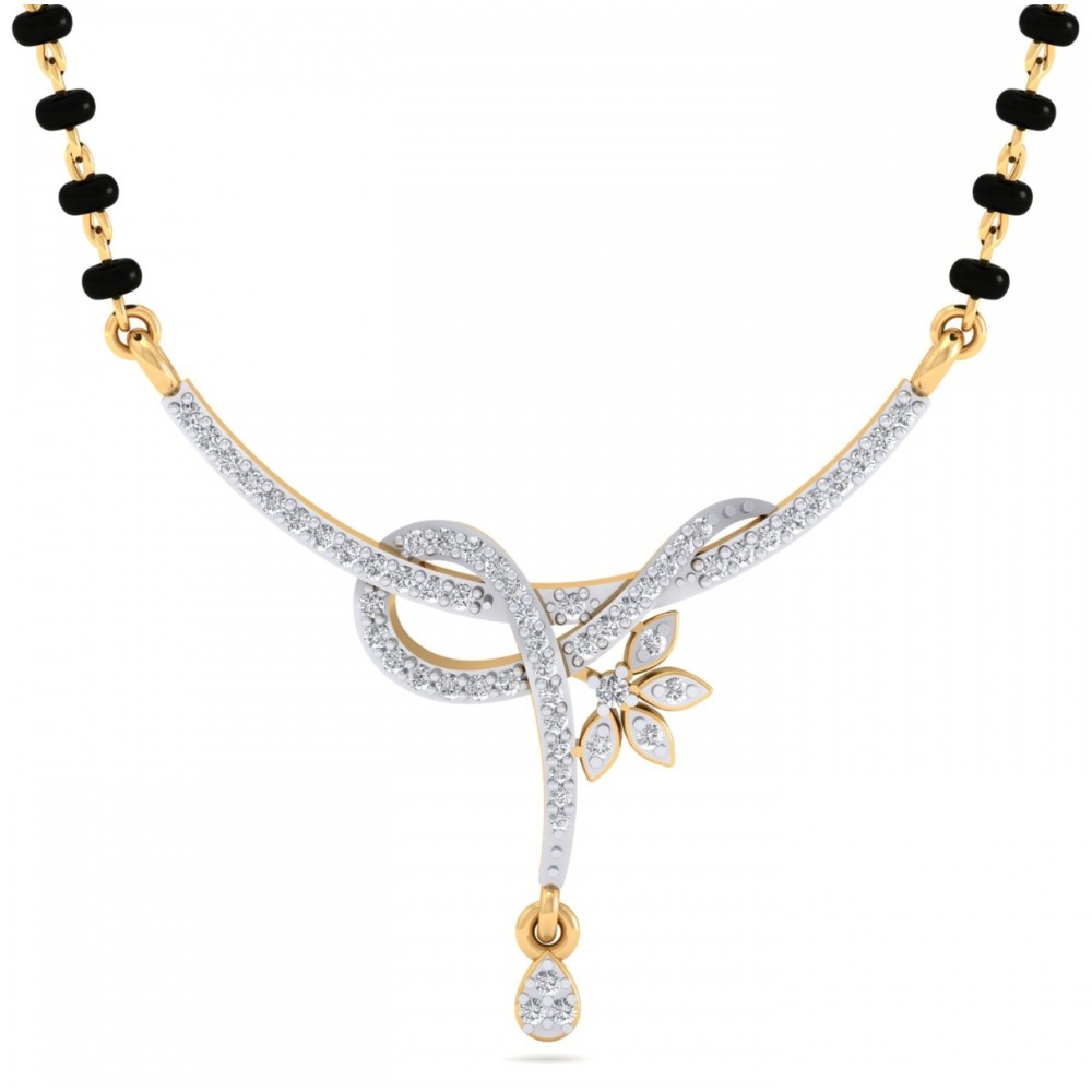 18 / 750 Aasumi Mangalsutra
