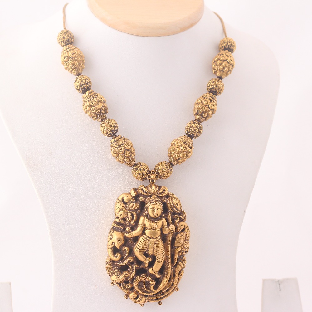 22K / 916 Gold Modern Trendy ladies Necklace