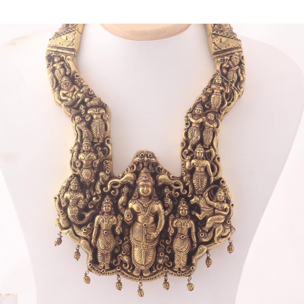 22KT Gold Religious Temple Collection necklace Pieces