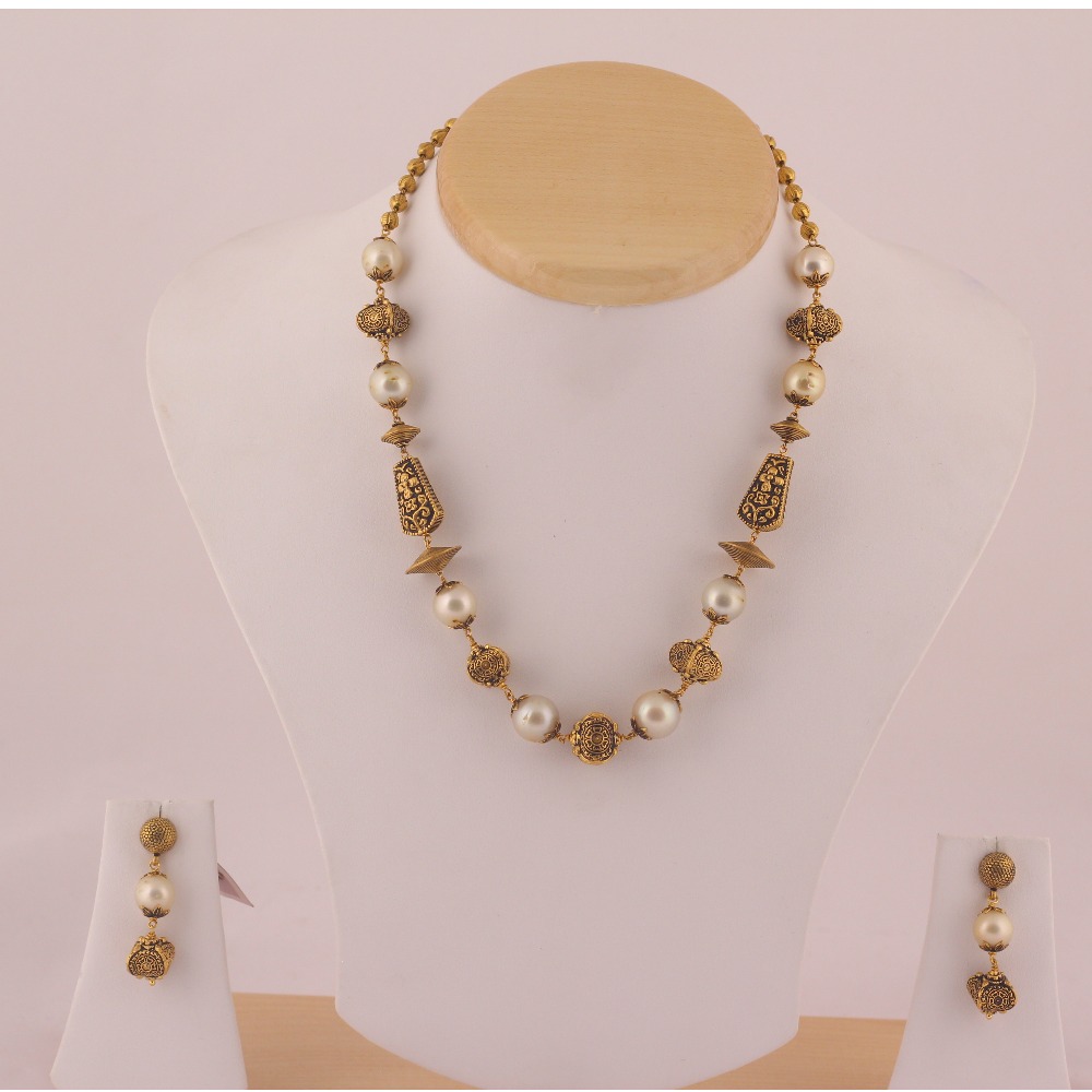 22KT Gold Classic Necklace Set