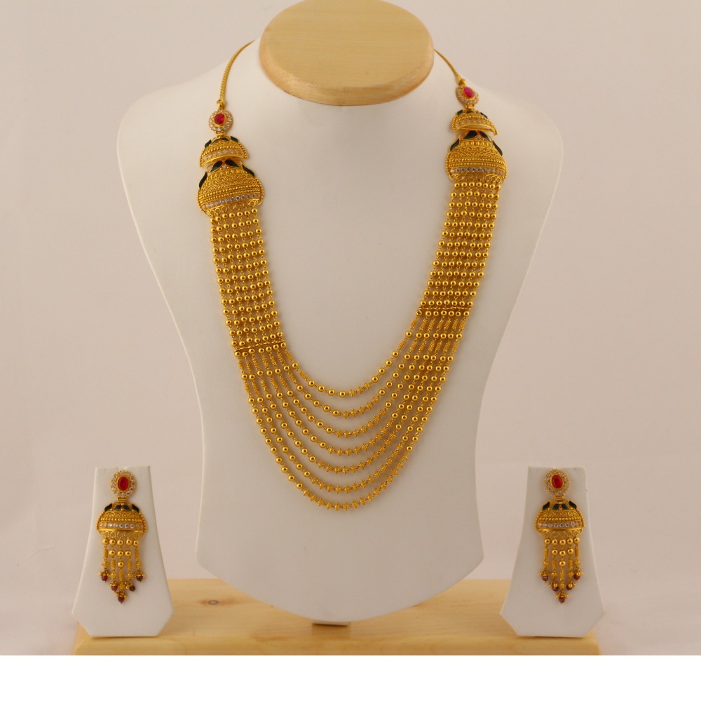 7 line Designer necklace set Pieces