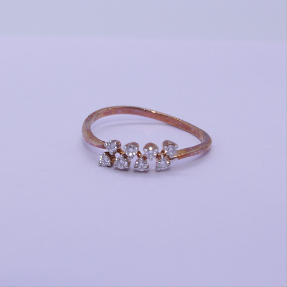 18K gold diamond ring agj-lr-322