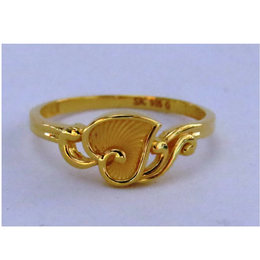 916 plain casting leaf ring