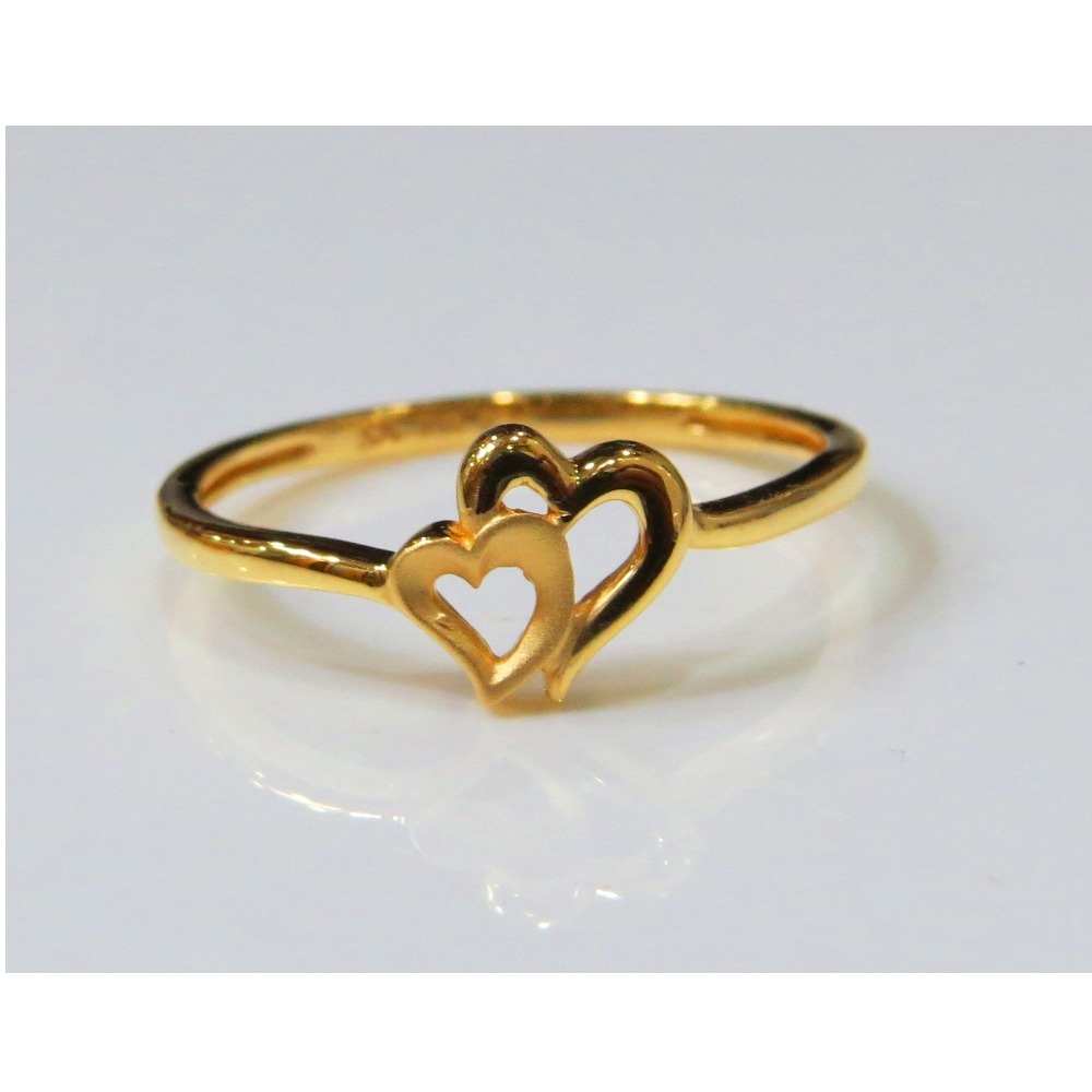 22kt Gold Plain Casting Ladies Ring