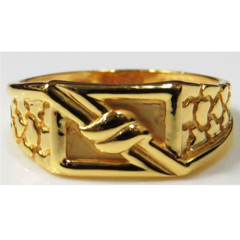 22kt Gold Plain Casting classic Gents Ring