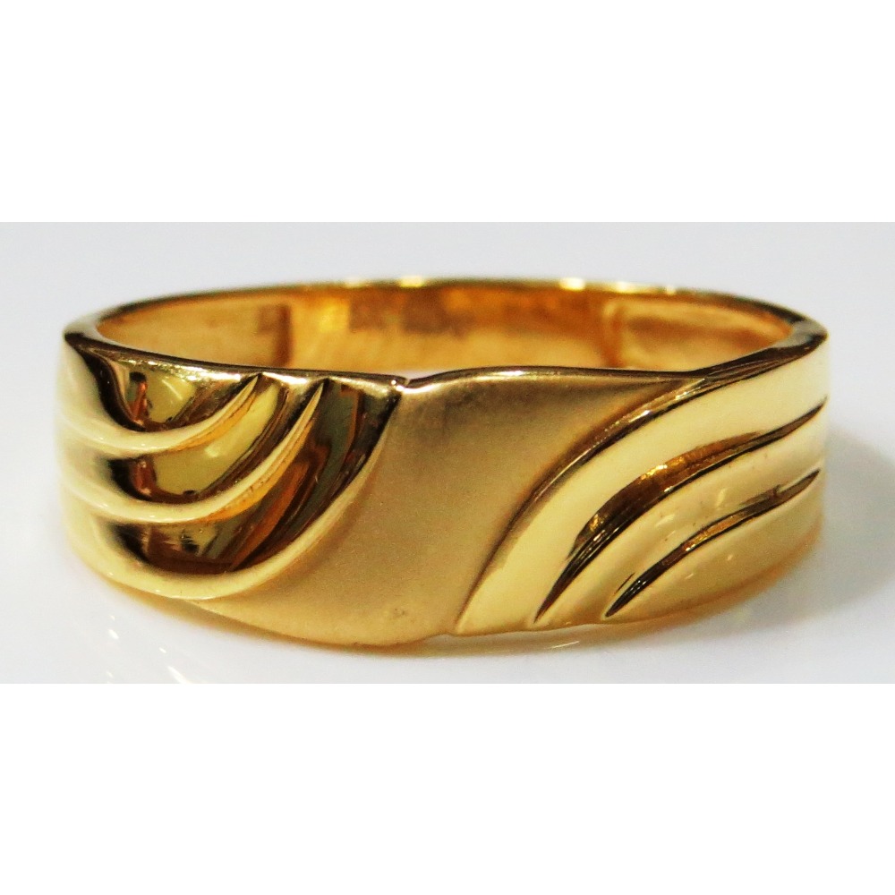 22kt Gold Plain Casting band  Ring for both