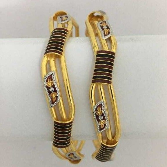 22KT Gold Antique Ladies Charming Bangle
