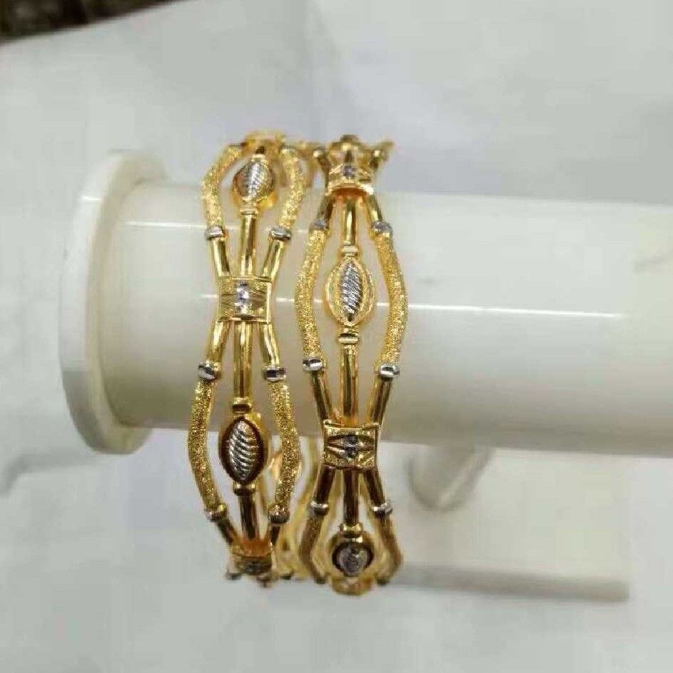 22KT Yellow Gold Classic Ladies Indian Ethical Bangles
