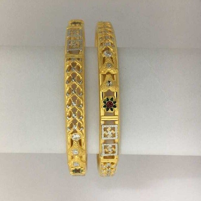 22K Gold Classic Ladies Indian Bangles
