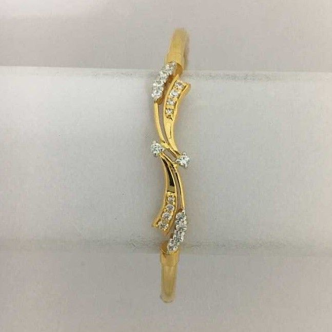 22KT Yellow Gold Antique Ladies Designer Bangles