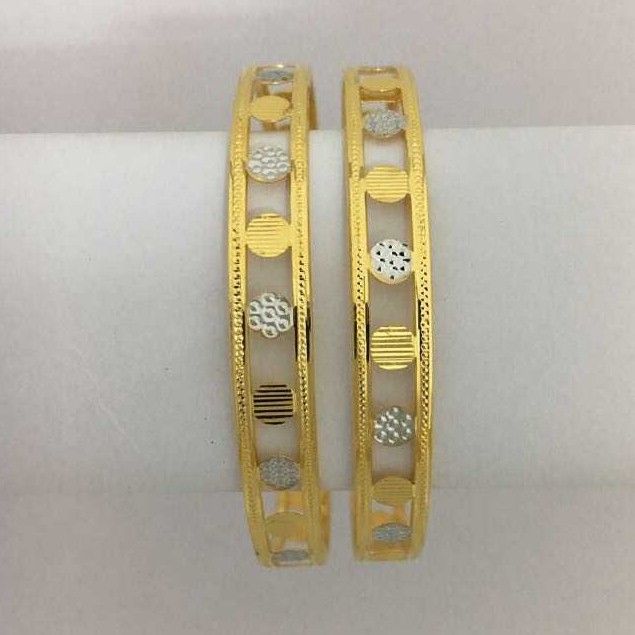 22KT Gold Ladies Antique Ladies Shiny Bangles