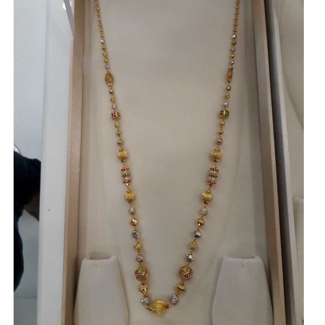 22KT Fancy Gold Ladies Indian Mala