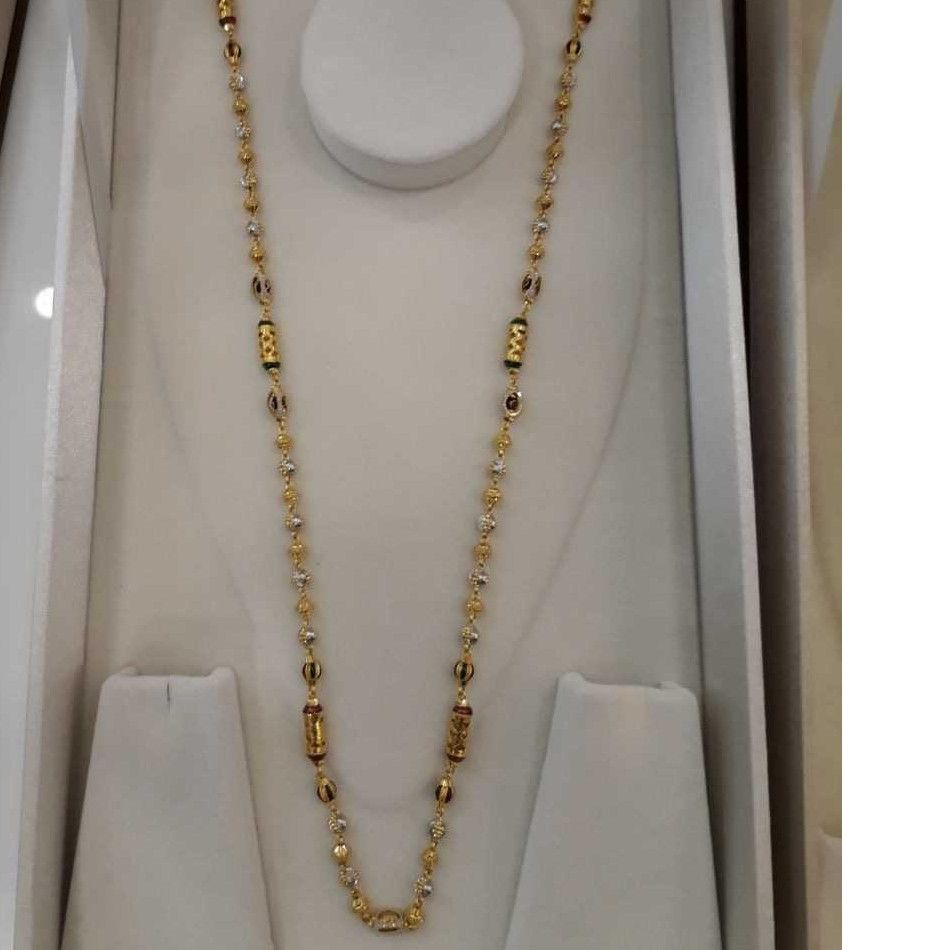 22KT Gold Ladies Indian Fancy Mala