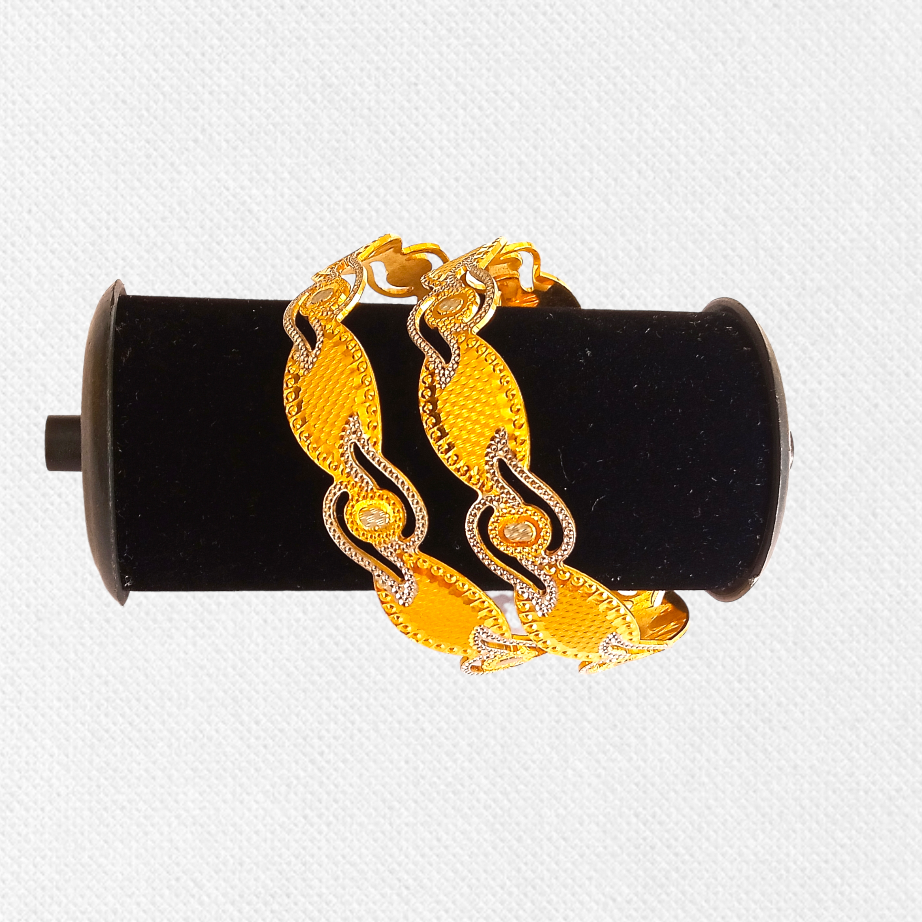 Gold Fancy Bangle