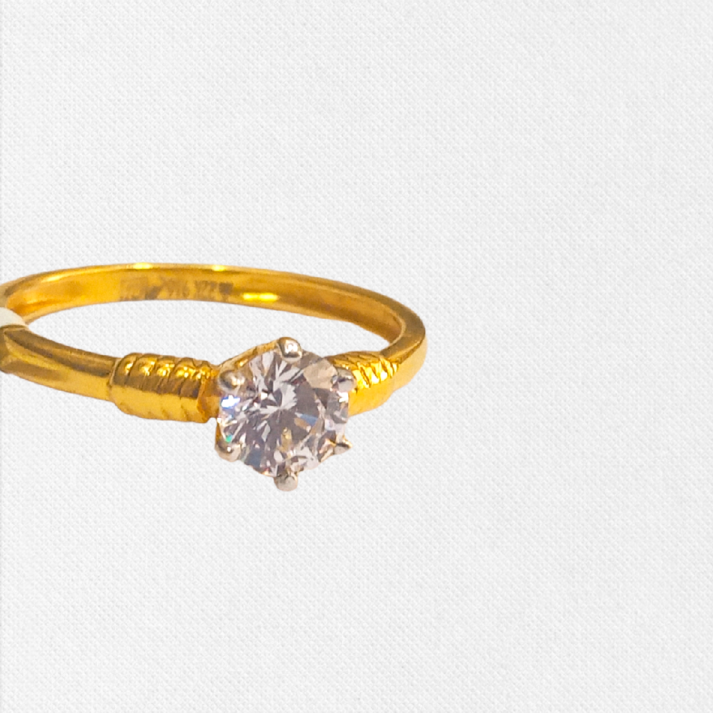 Simple Diamond Ring