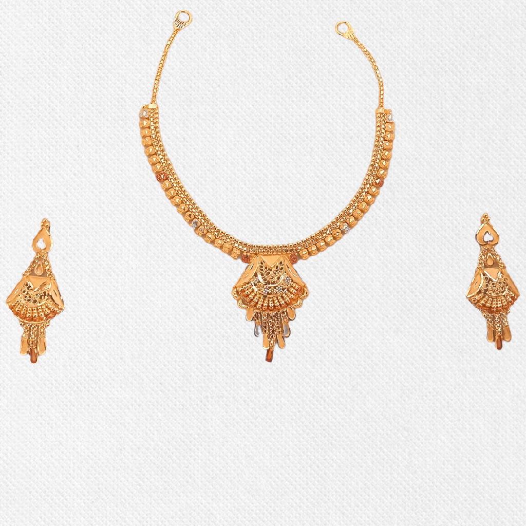 Gold Designing Bridal Set