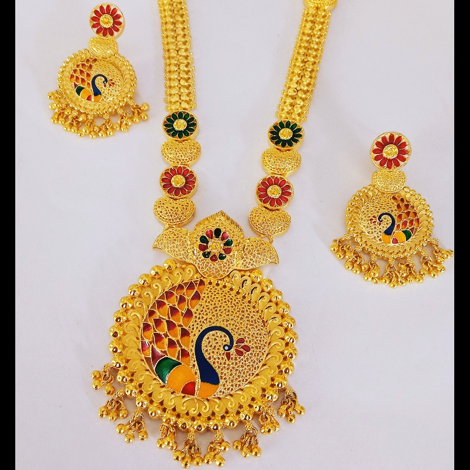 Gold Plated Long Set