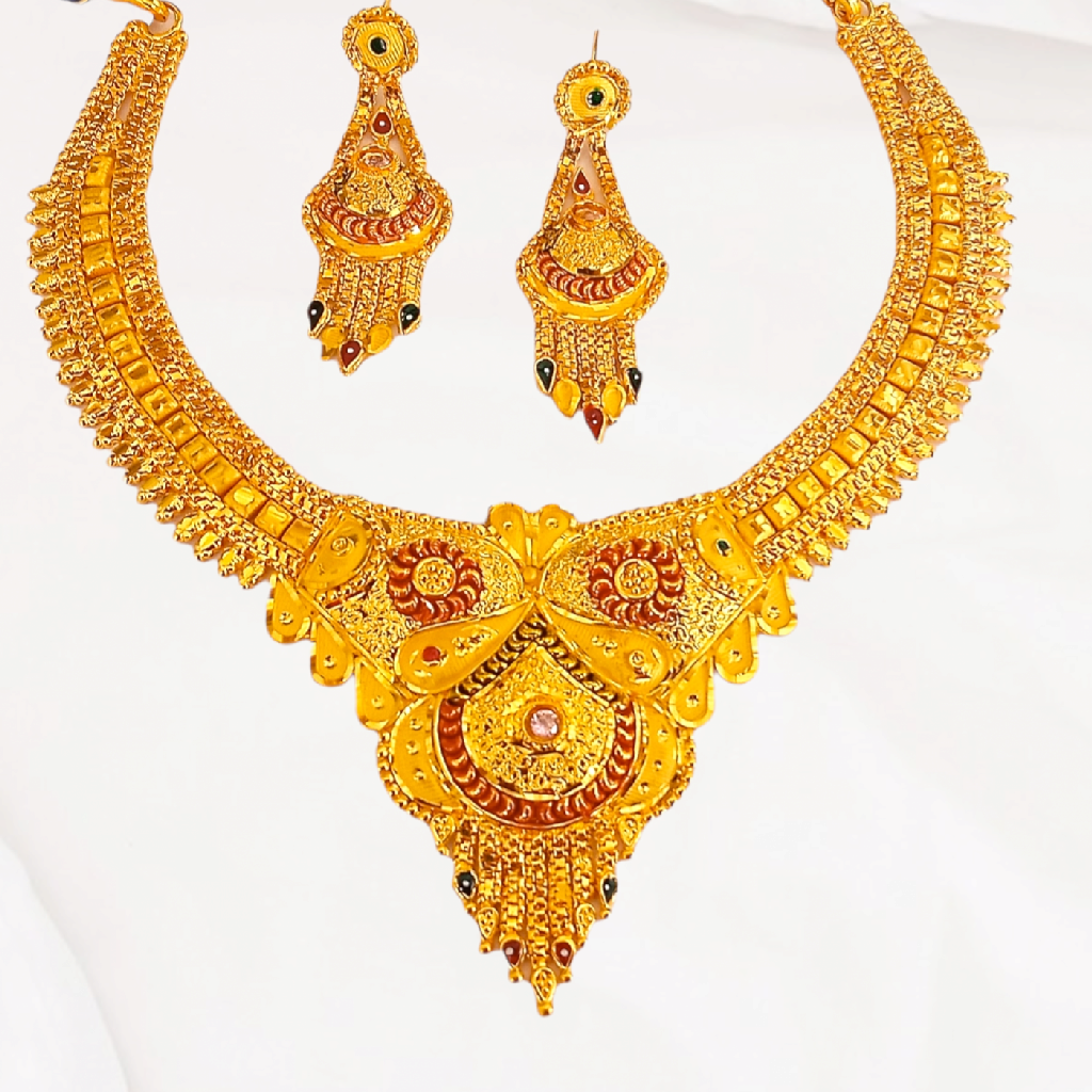 Gold Forming Bridal Set