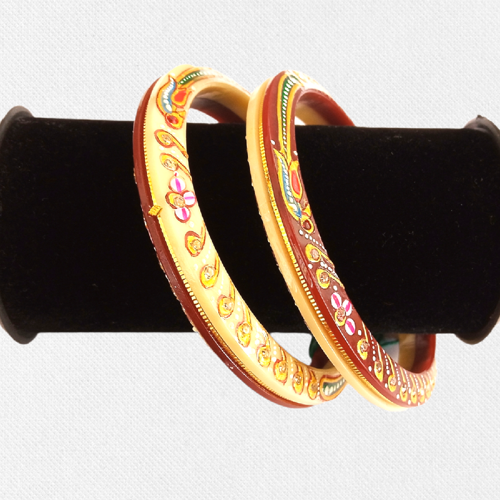 Bandhni design Bangle