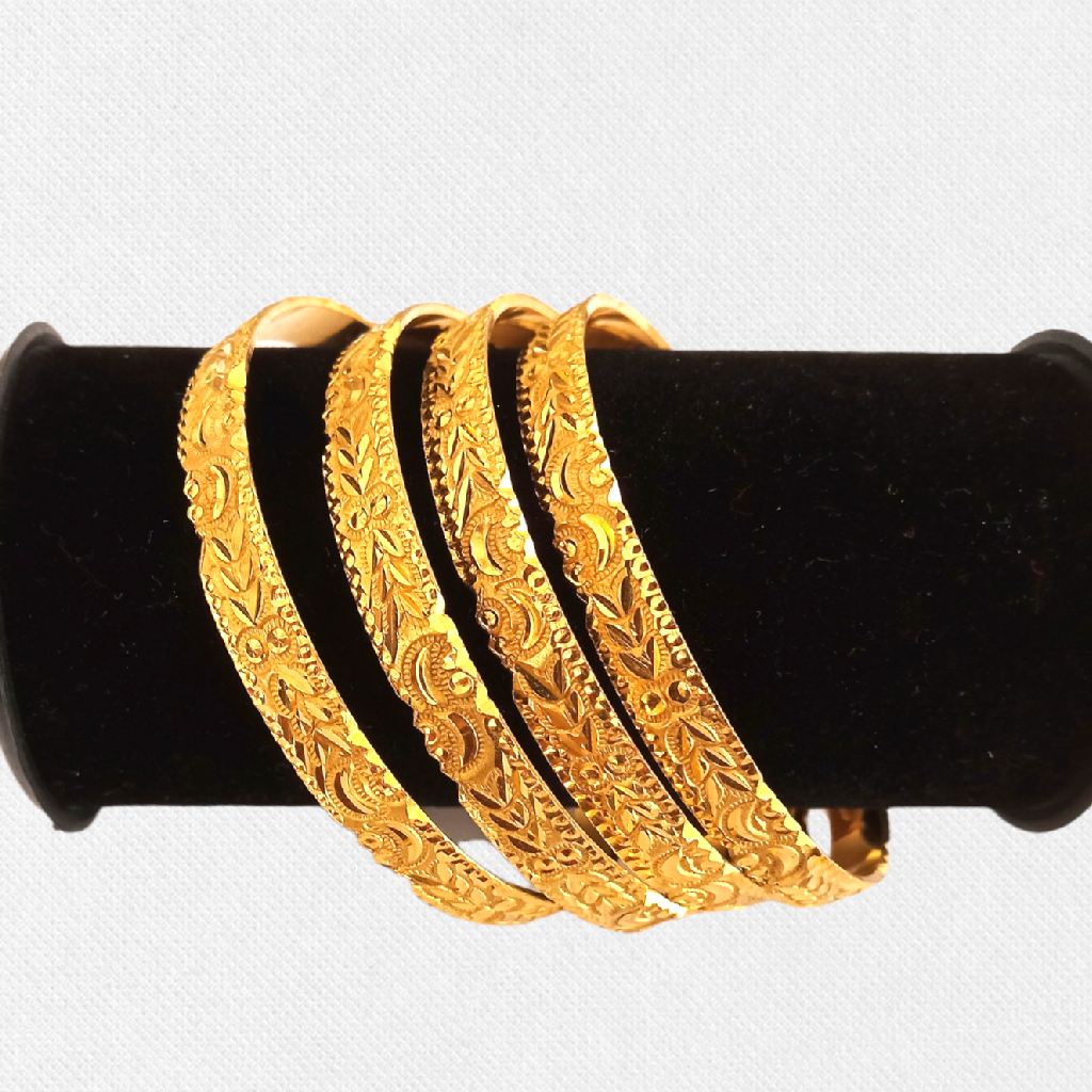 one garam Gold Amazing design Bangle