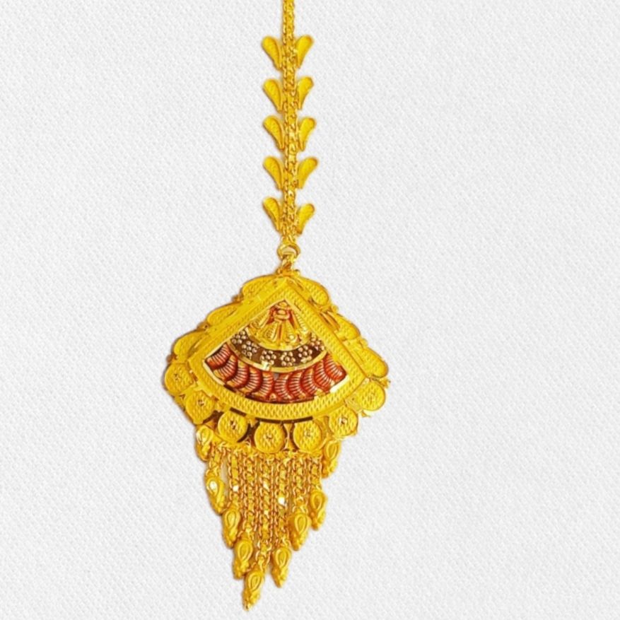 Gold 916 Mang tika